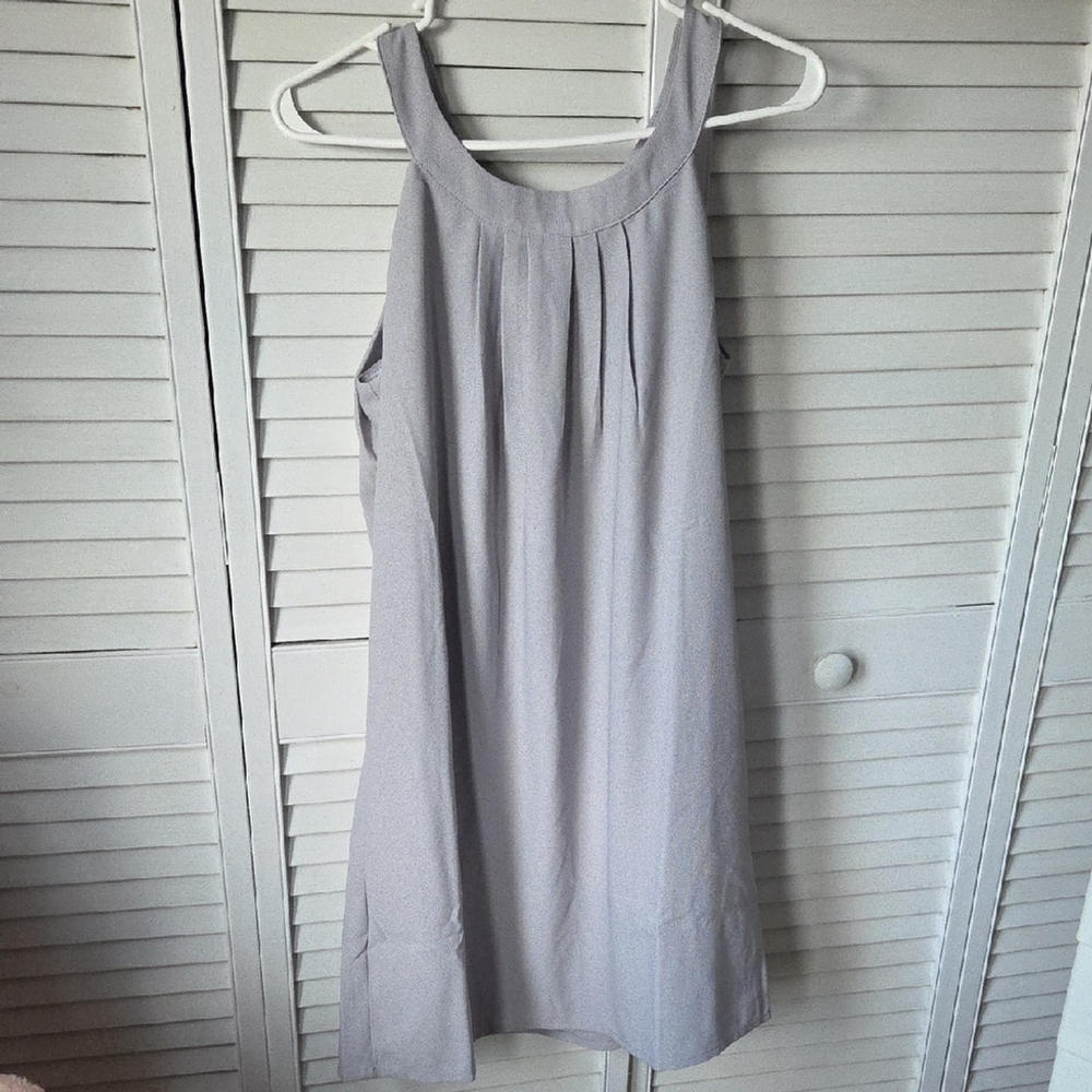Aryeh Soft Gray Dress